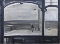 Nieuport vue de l'Ermitage, 129x 97cm, 1988