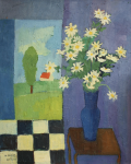 Le vase bleu