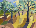 Plein soleil, h s:panneau, 50x60cm