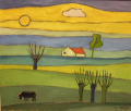 La petite ferme, 50x60