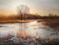 Natte natuur in Pikharen, 75x100cm