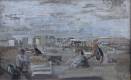 Plage, 61X38 cm, 1945