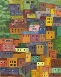 Vue sur coin de ville (Guanajuato - Mexique Nord)