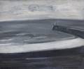 Crépuscule à Nieuport, 54x65cm, 1992