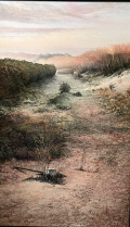 Bredene duinpad, 90x55cm