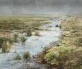 Jef Van-Grieken: Drassigheid, 42x50cm