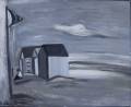 Cabines à la Panne, 77x100cm, 1993
