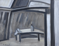 Mon atelier, 92x73cm, 1994