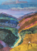 Avant les ténèbres, 70x51cm, 2023